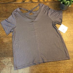Beyond Yoga Over Under Relaxed Tee